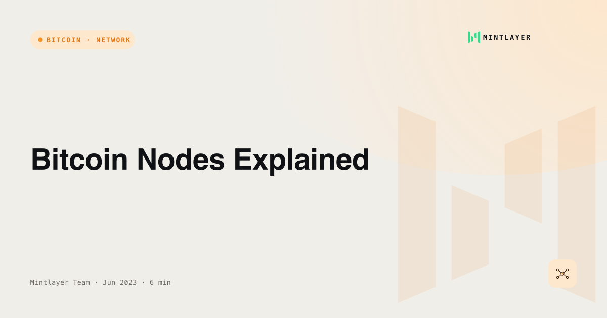 Bitcoin Nodes Explained