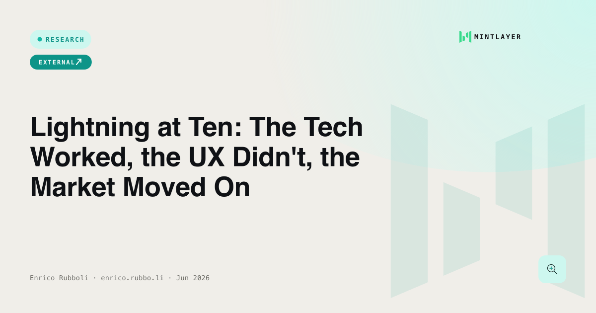 Lightning at Ten: The Tech Worked, the UX Didn't, the Market Moved On