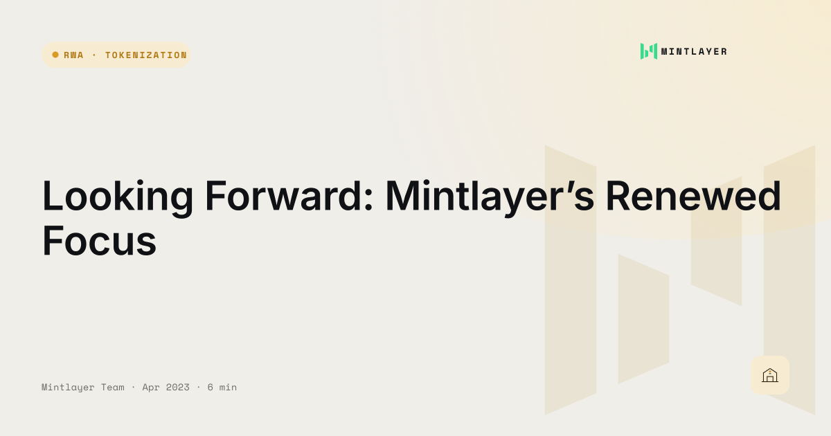 Looking Forward: Mintlayer’s Renewed Focus